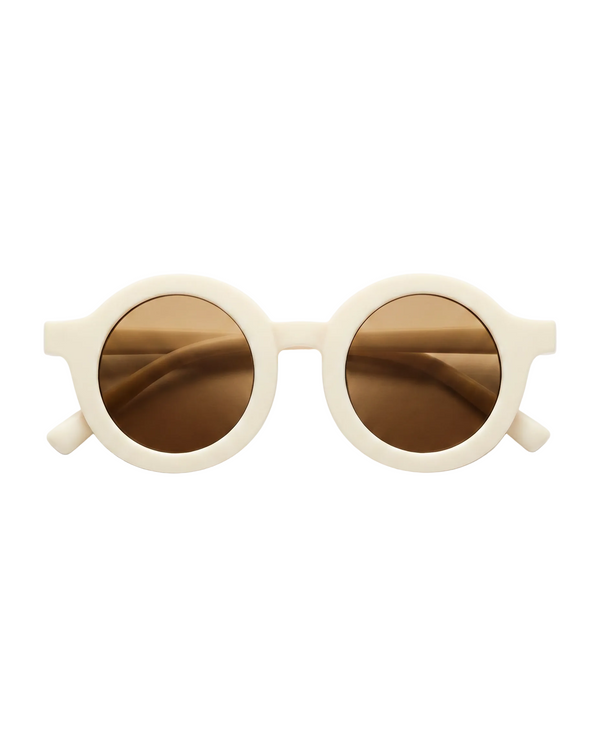 Lunettes de soleil UV - beige